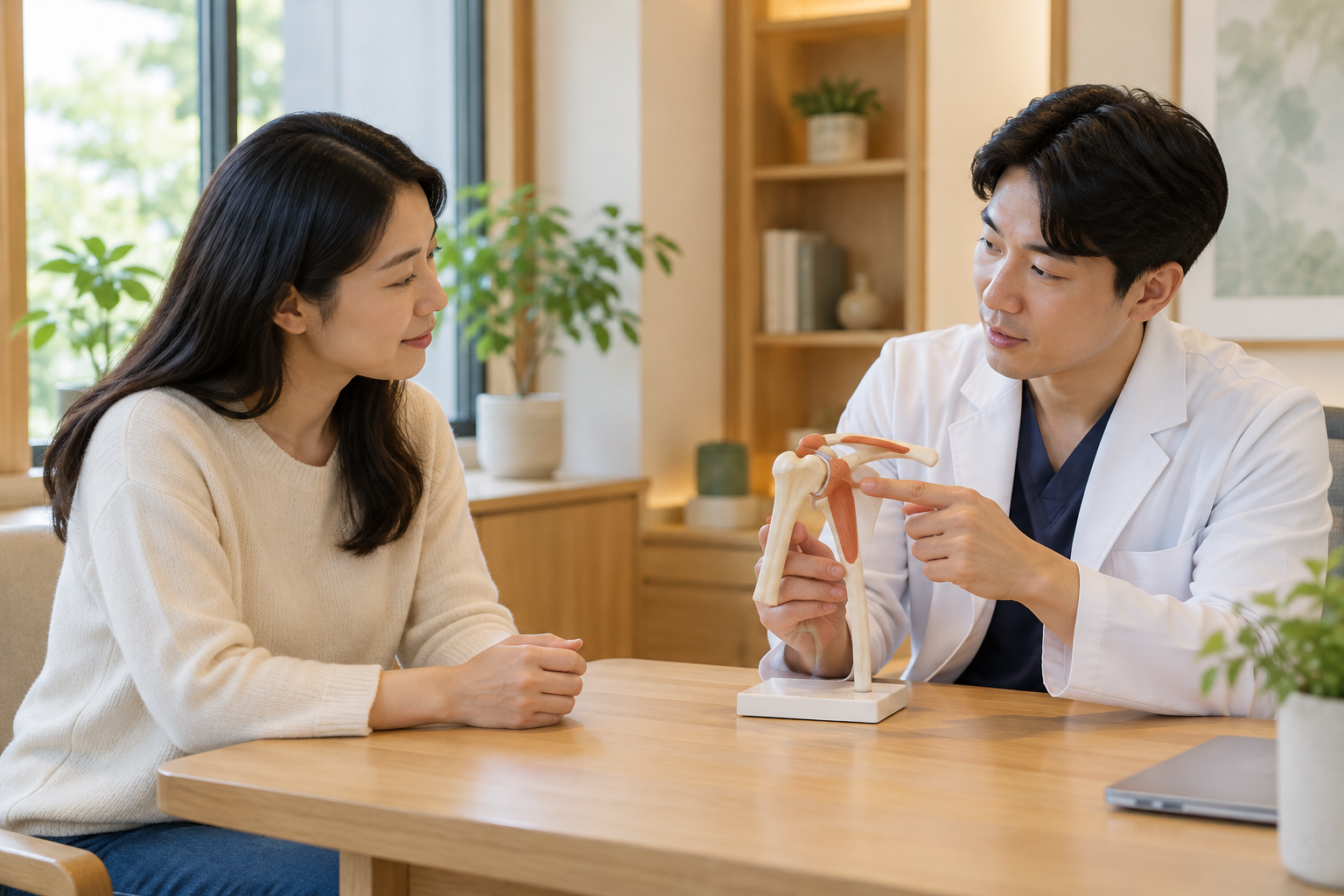파주 어깨통증 한의원 — 어깨 상담에 관한 AI 설명용 이미지
